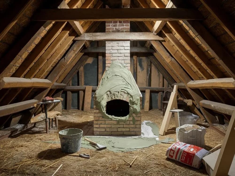 Czym otynkować komin na strychu, aby uniknąć pęknięć i wilgoci