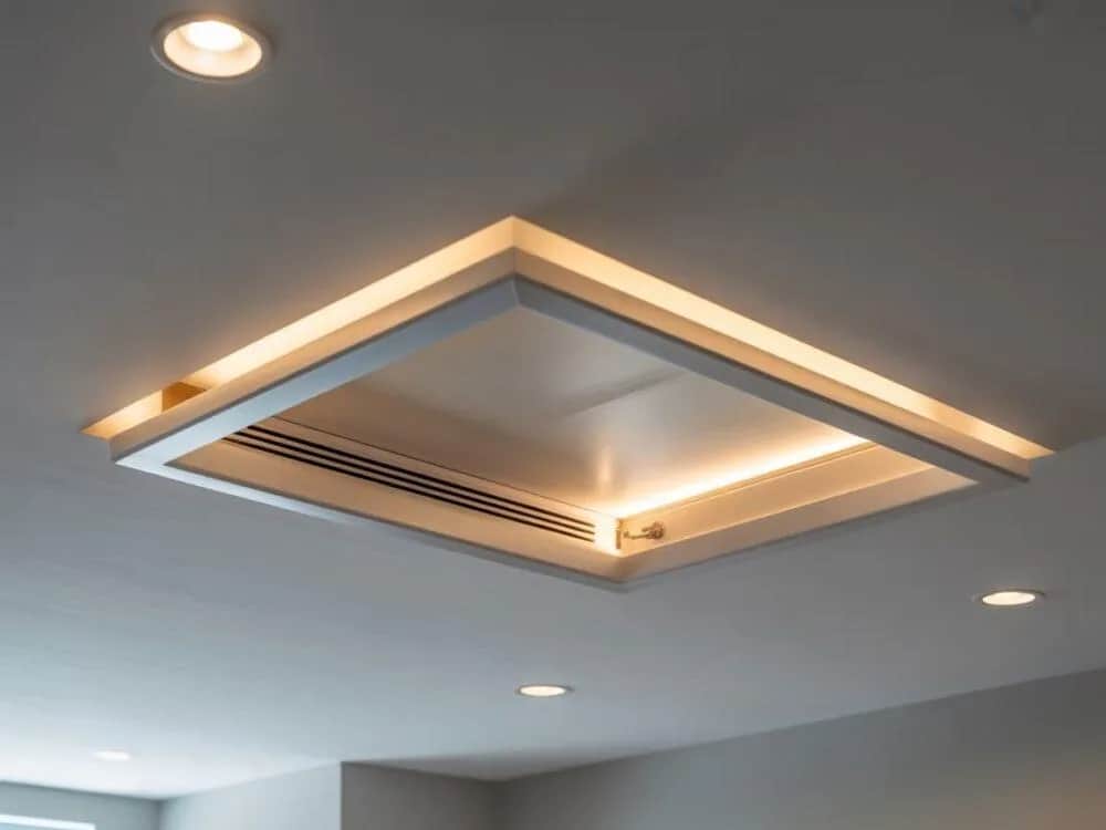 Jak zabudować właz na strych, aby poprawić wygląd wnętrza