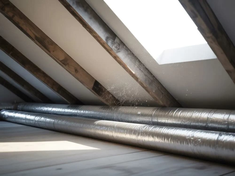 Czym ocieplić rury wentylacyjne na strychu, aby uniknąć strat ciepła?