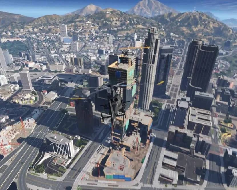 Jak wejść na dach Maze Bank w GTA V i cieszyć się widokiem miasta